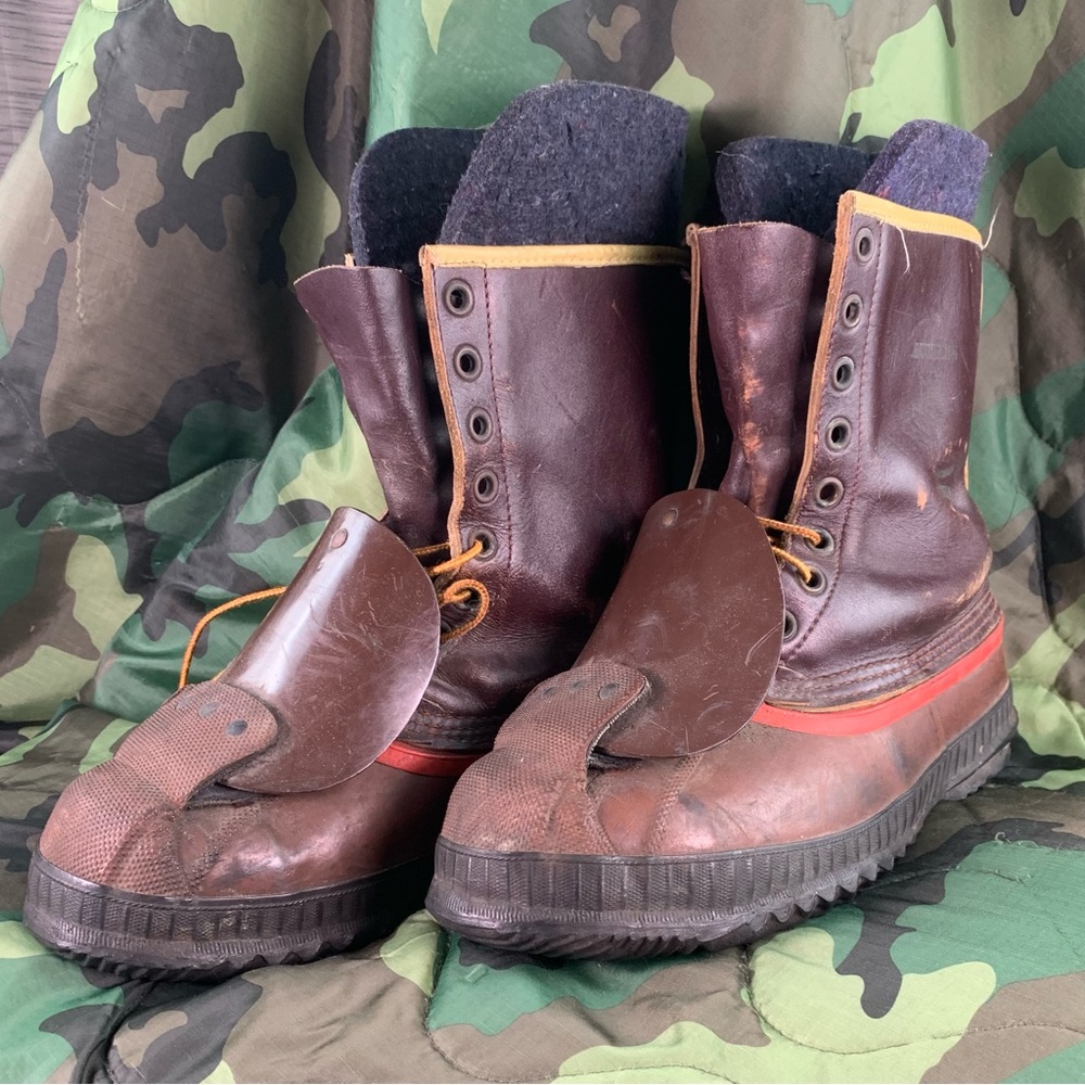 Men's Water Resistant (Waterproof?) Insulated Brown Leather Boots